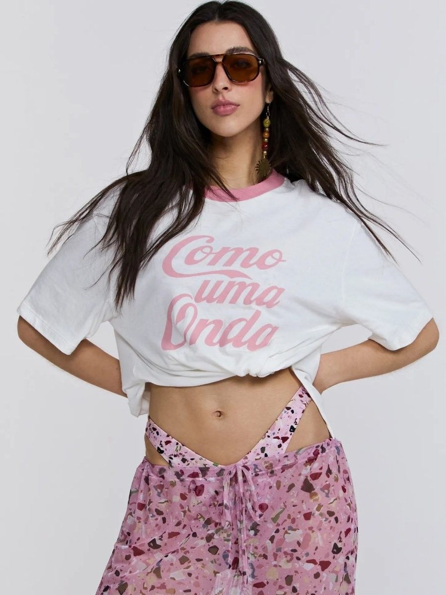 camiseta como uma onda off white BL03 triya