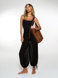 calça aladin preto 2405 lefah