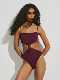 maiô cut out roxo berry 20773 cia marítima
