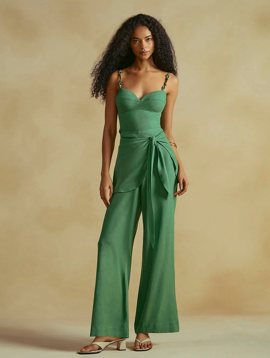 conjunto linho green 20592 cia marítima