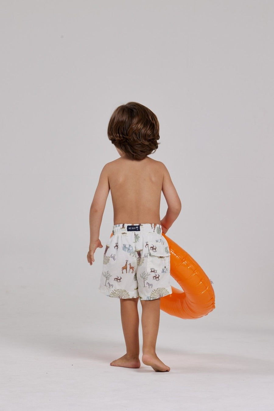 shorts infantil safari 620207 mer bleu