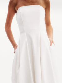 vestido midi off white luma 1004 oásis resortwear