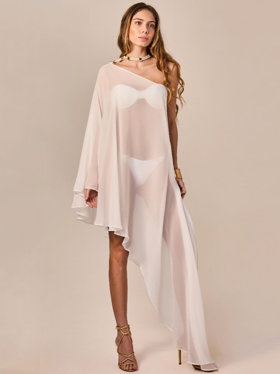 kaftan ombro só kaia off white S2701 empress