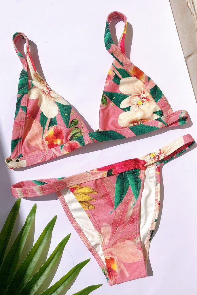 biquini triangulo estampado rosa quixo 1153 salsa