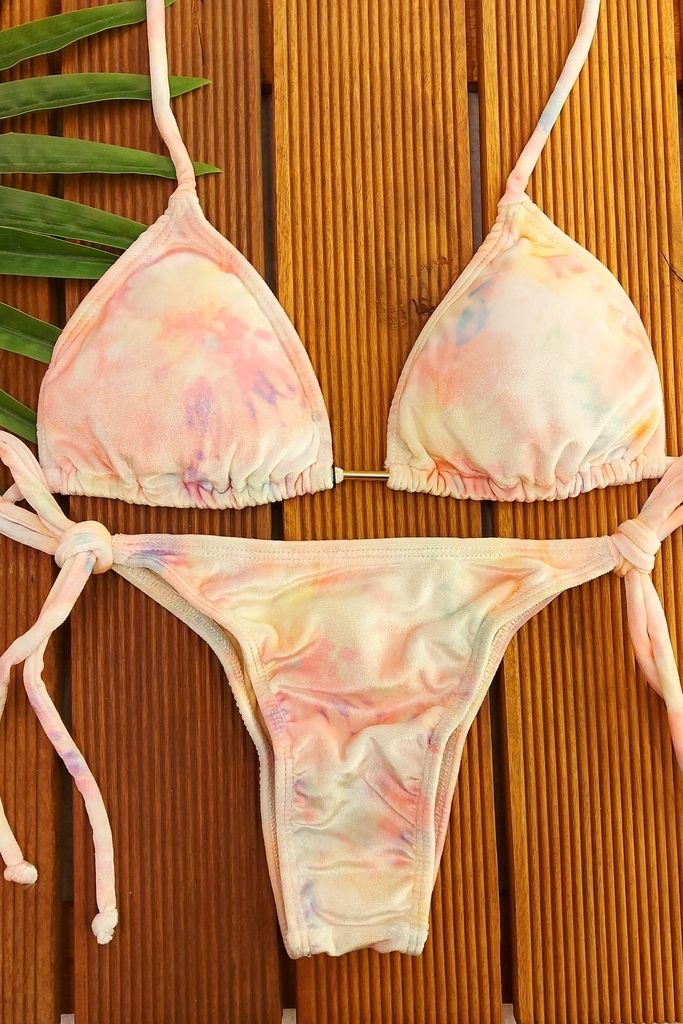 biquini cortininha veludo tie dye poliana HB20 hy brasil
