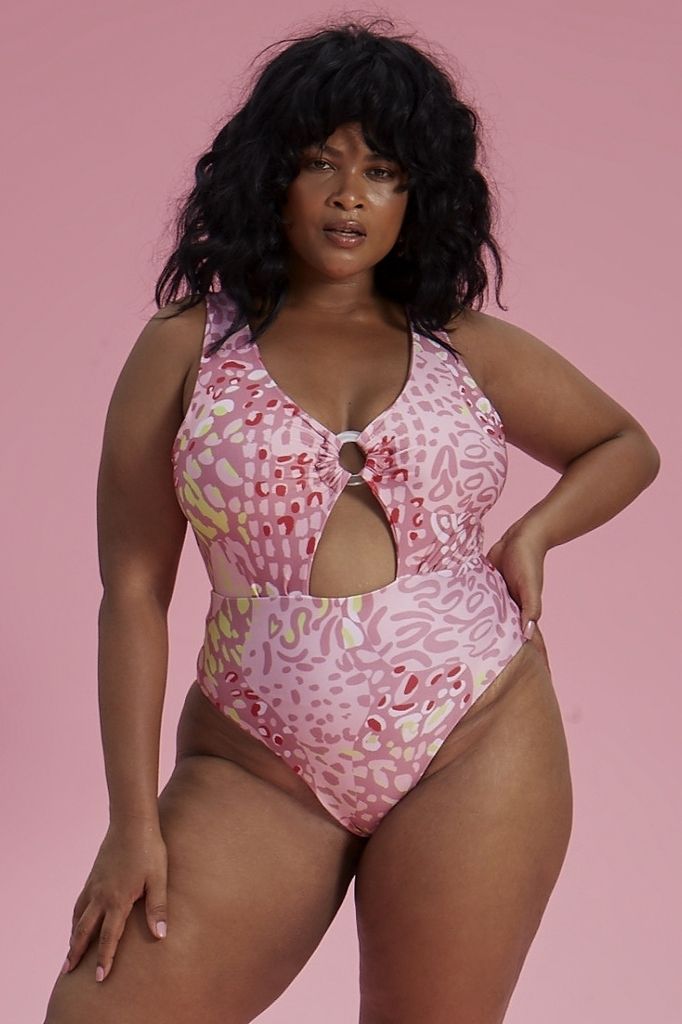 body argola cut out pink ounce 2170 feline by preta gil