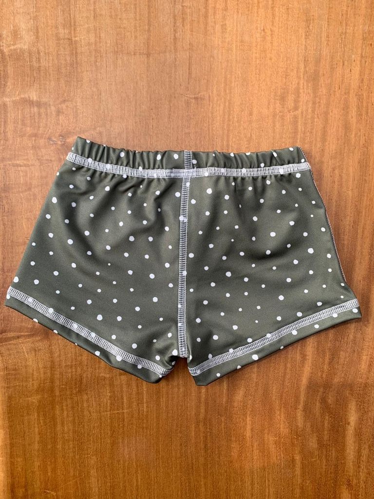 shorts infantil poa militar MAH07 mah sun kids