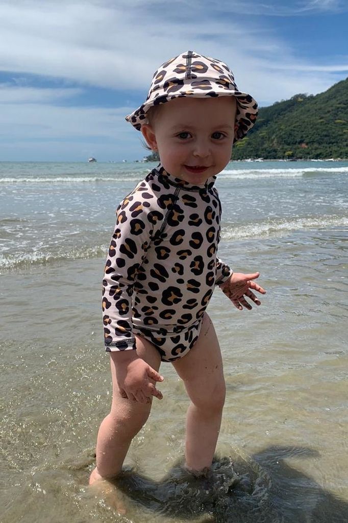calcinha sunga infantil animal print MAH04 mah sun kids