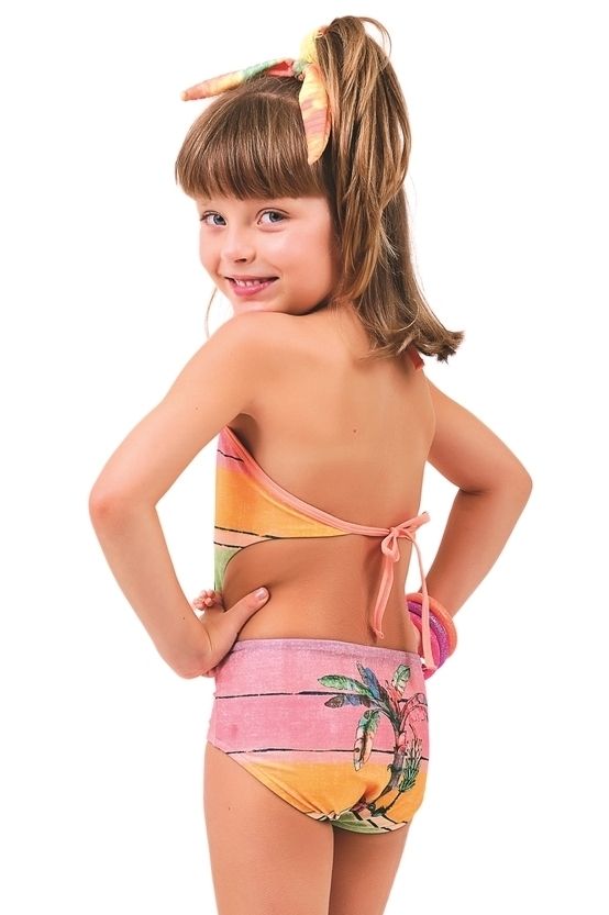 maiô infantil engana mamãe colorido lucinha 9915 de chelles