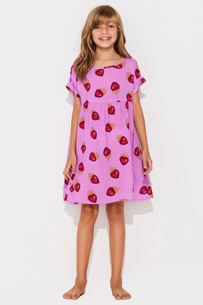 vestido infantil corazón RB01B triya