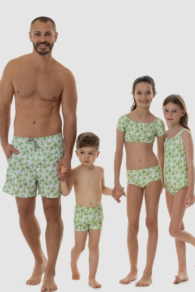 biquíni infantil palms 17985 mer bleu