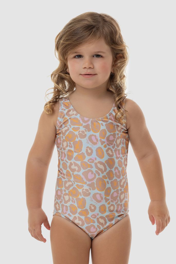 maiô infantil onça 17480 mer bleu