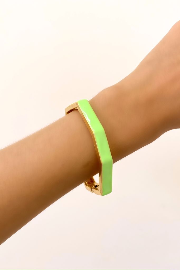 pulseira verde e dourada silvia 26621 mariana amaral