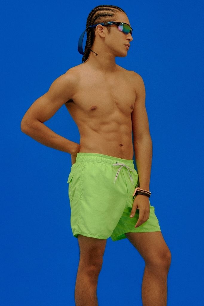short masculino verde neon 050582 blueman