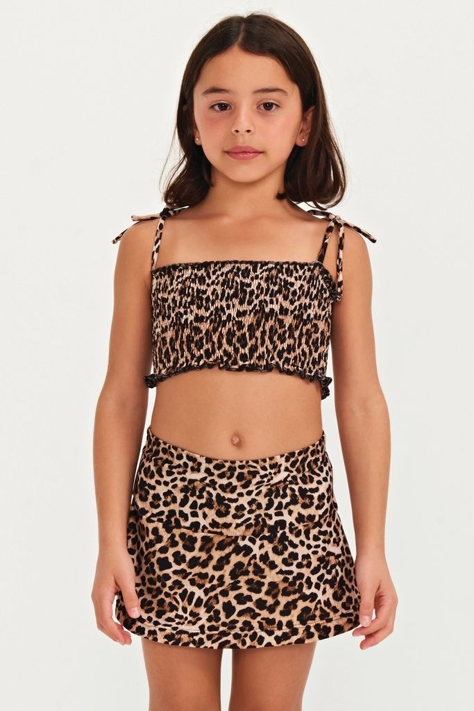 shorts saia infantil onça RB06 triya