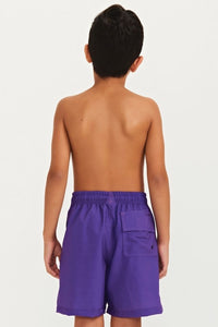 shorts infantil roxo BSSH23 triya