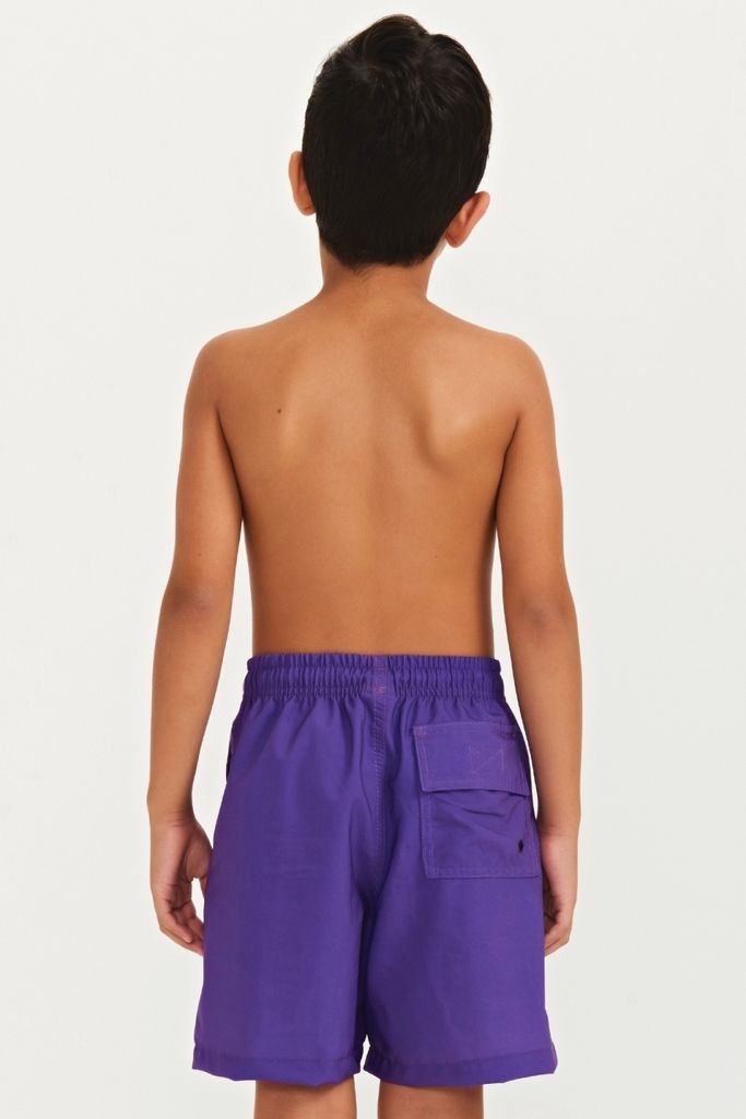 shorts infantil roxo BSSH23 triya