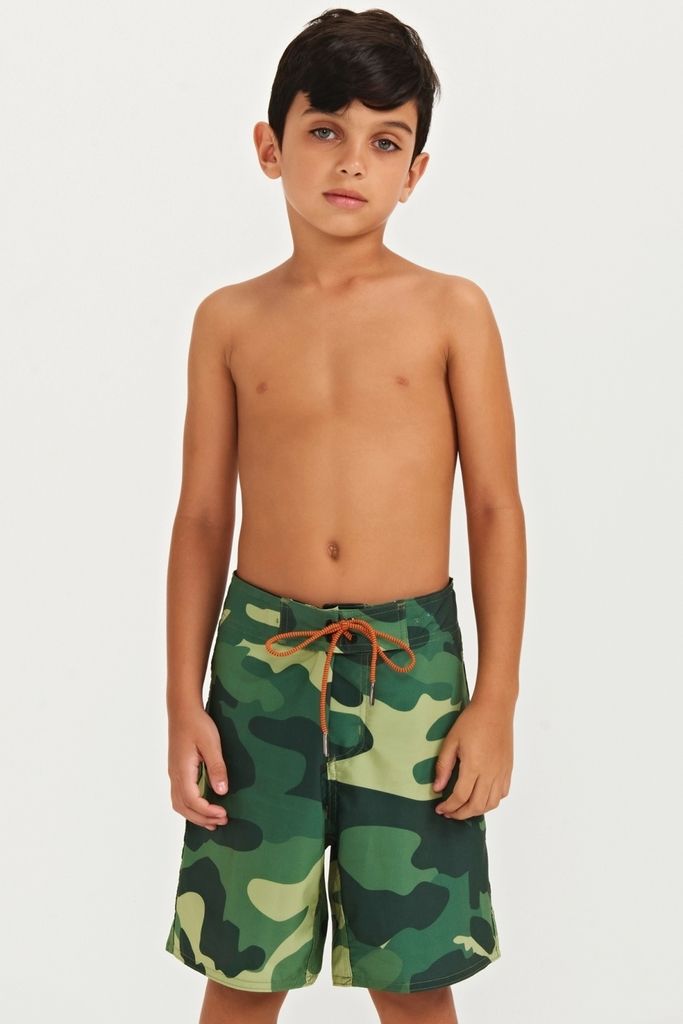 bermuda infantil camuflado SH04 triya