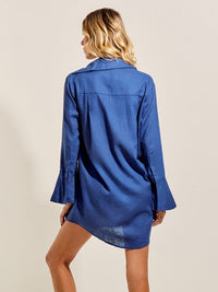 camisa eliana azul lunar 2503 lefah