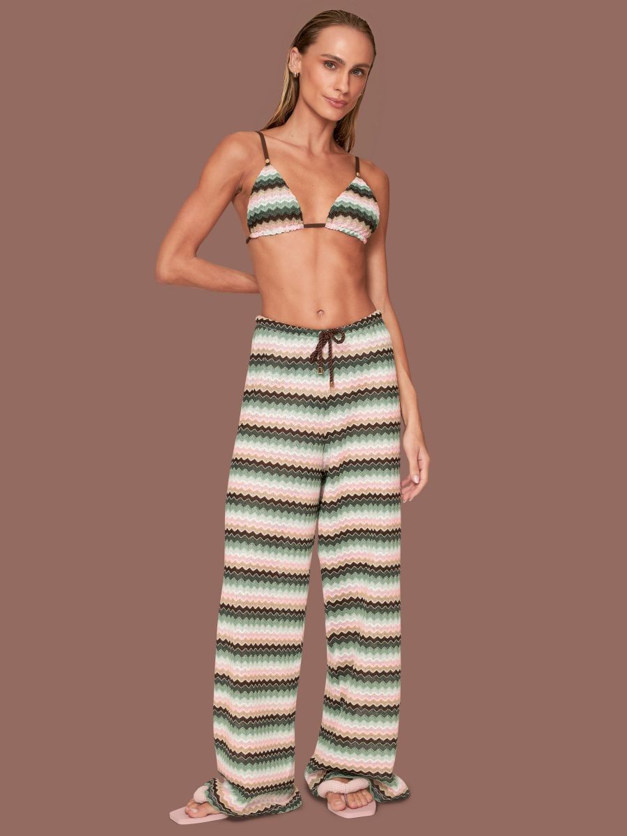 calça reta tricot chevron 8365413 lua luá
