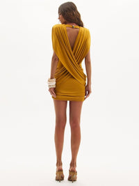 vestido curto amarelo evely 0864 oásis resortwear