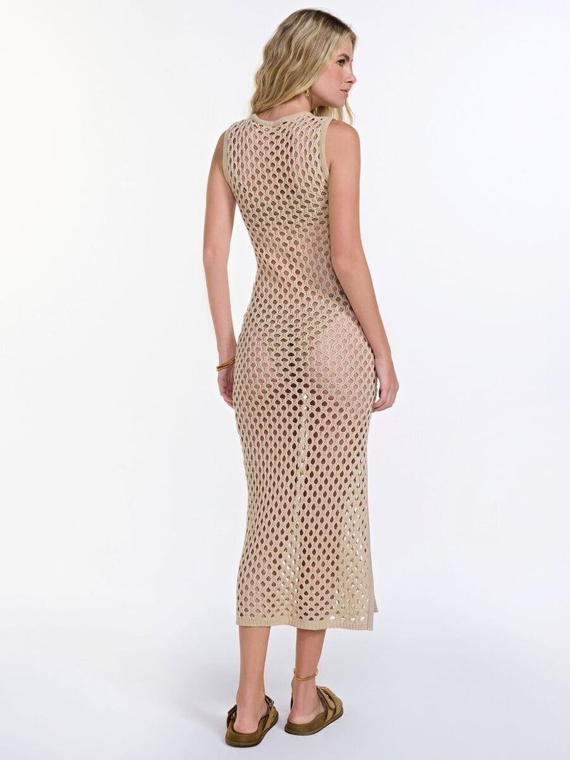 vestido midi tela mandy palha TR03 triya