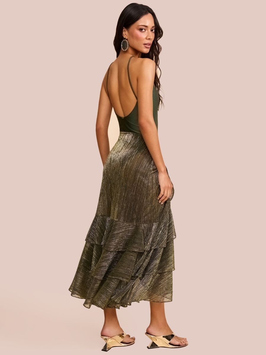 maiô e saia verde musgo 2091 mos beachwear