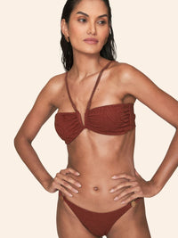 top aro v marrom praiana 8185223 lua luá