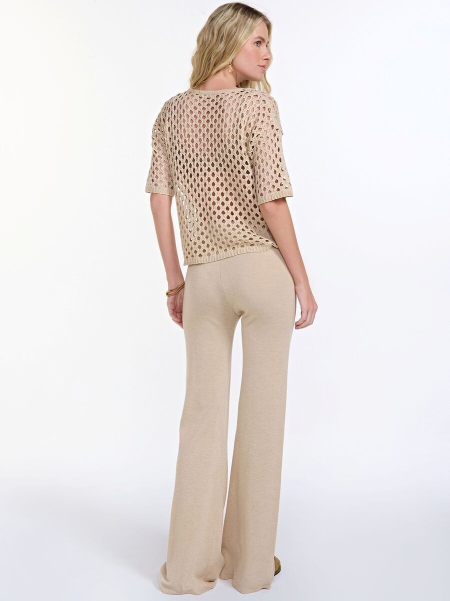 cropped e calça palha TR01 TR04 triya