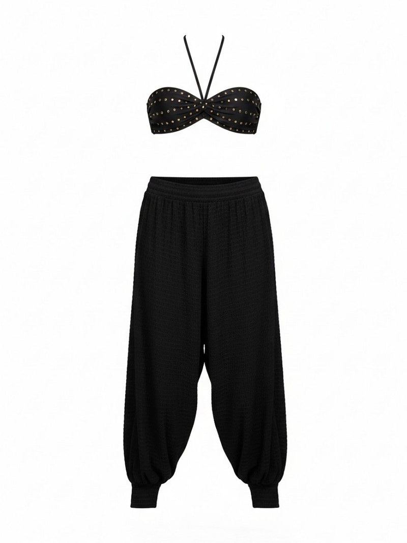 biquíni e calça preta 2114 mos beachwear
