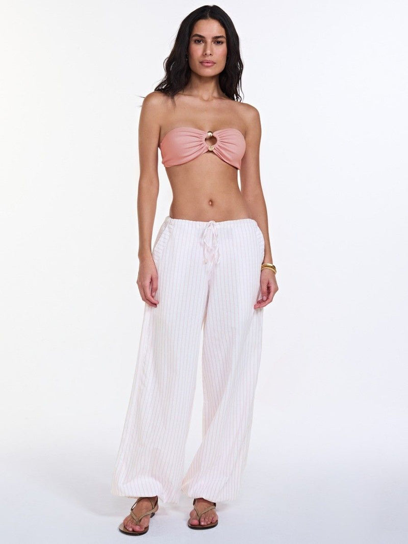 calça suki listrado rosa CL01 triya