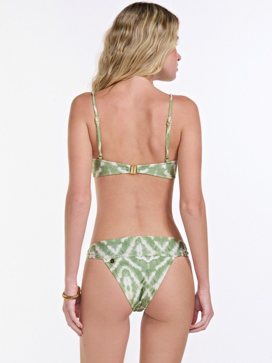 top laço roseli tie dye verde T06 triya