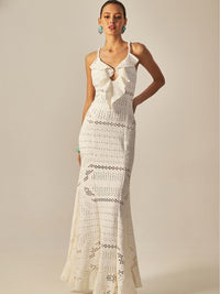 vestido longo martha off white S2622 empress brasil
