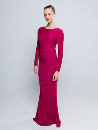 vestido longo cherry VE012 minah