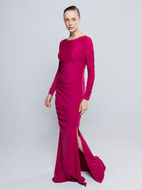 vestido longo cherry VE012 minah