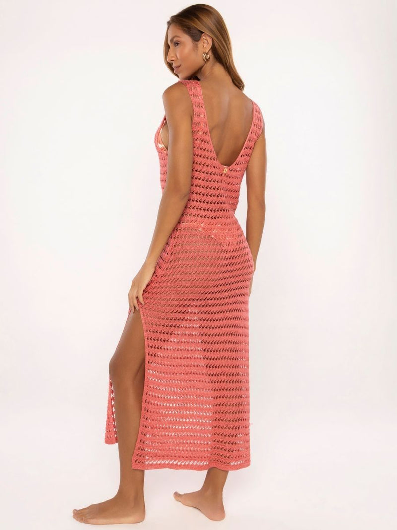 vestido brisa tricot lichia 9159 brazil del mar