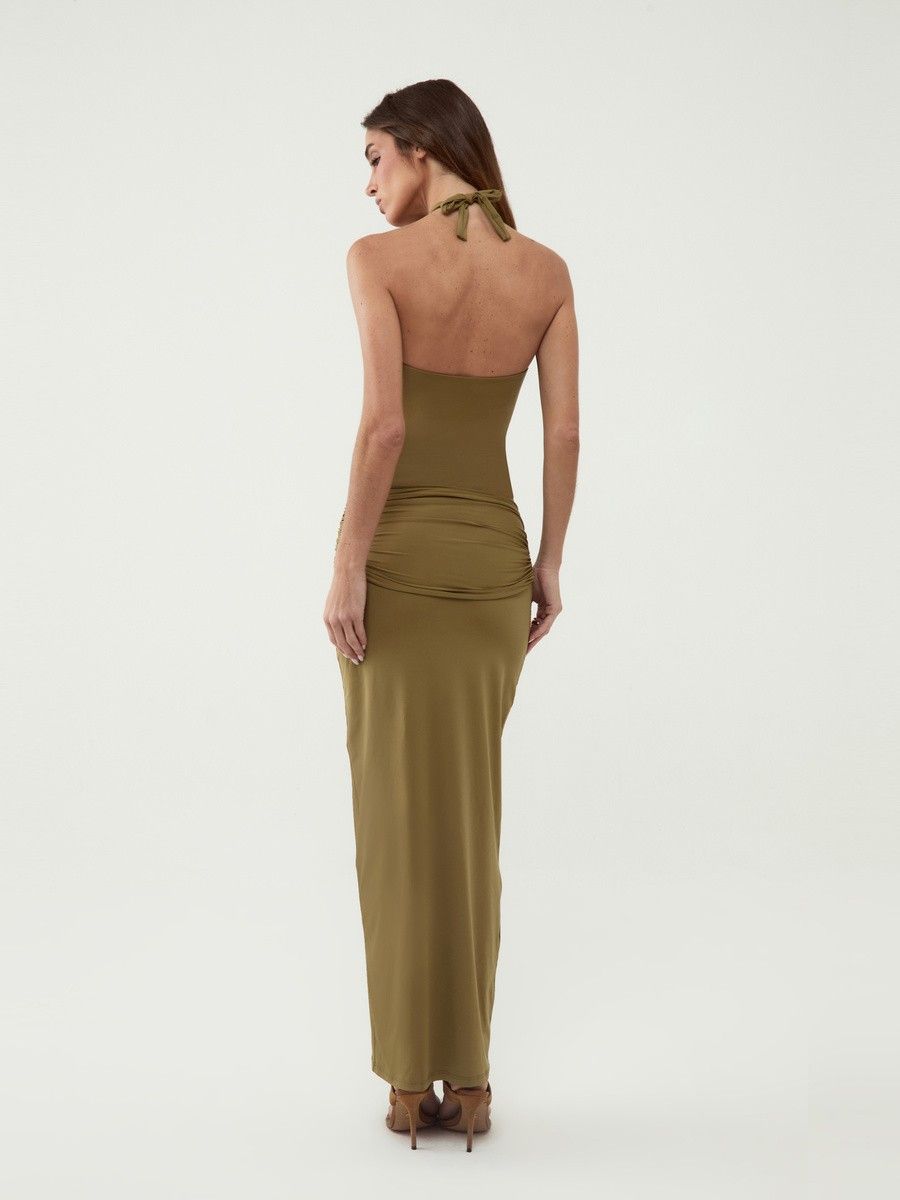 conjunto maiô e saia verde astrid 0414 oásis resortwear
