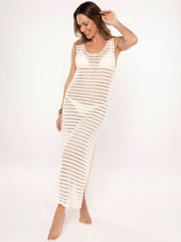 vestido brisa tricot pérola 9160 brazil del mar
