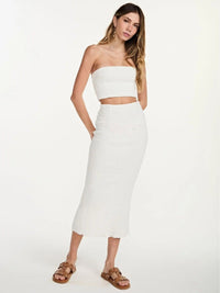 saia midi rafa off white SA08 triya