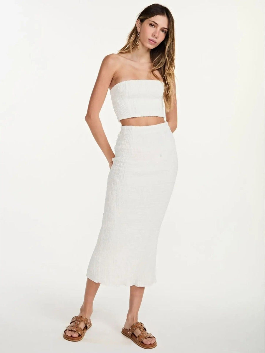 saia midi rafa off white SA08 triya