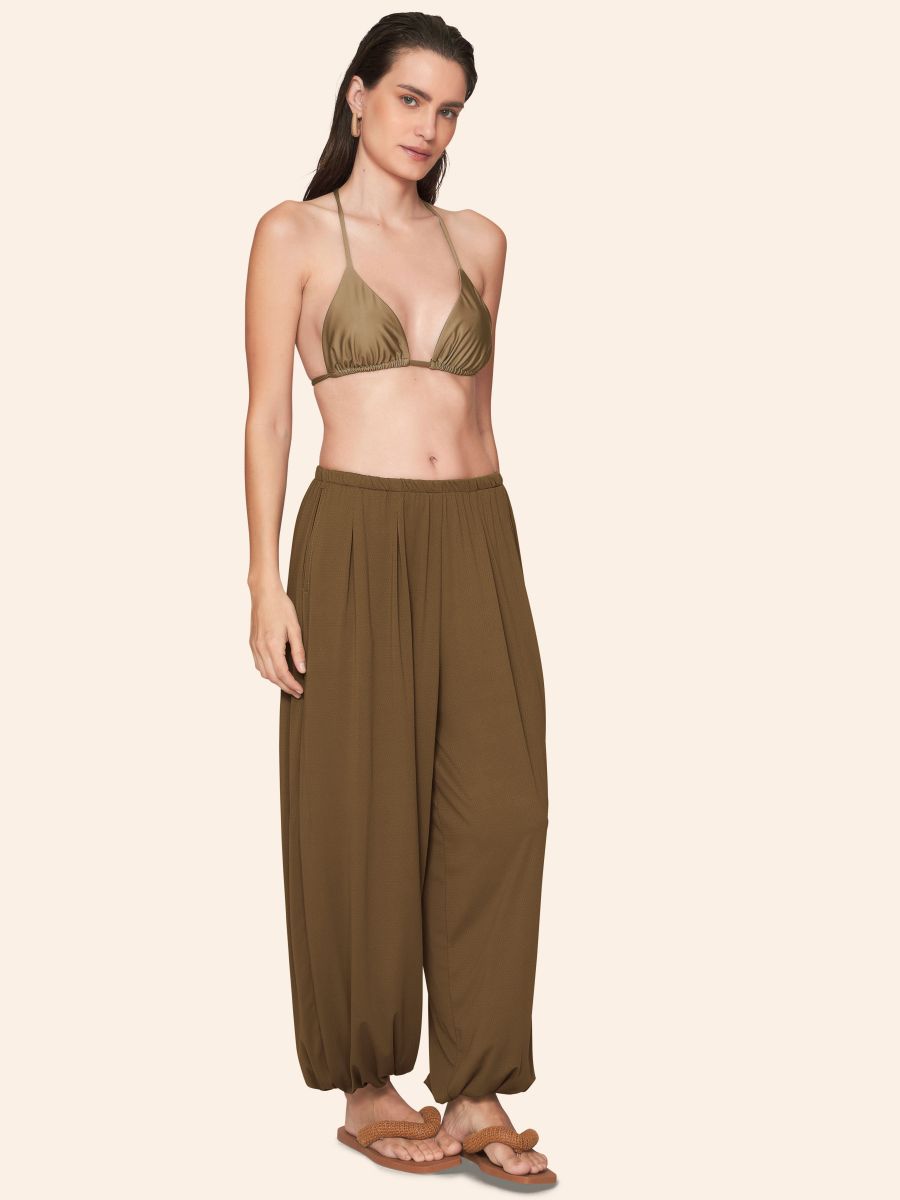 calça alladin marrom demerara 8295422 lua luá