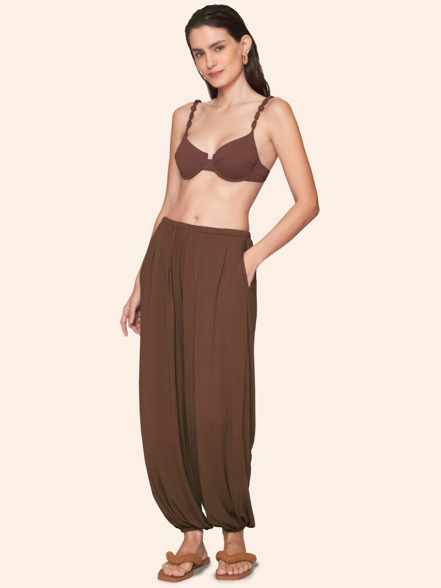 calça alladin marrom tamara 8295422 lua luá