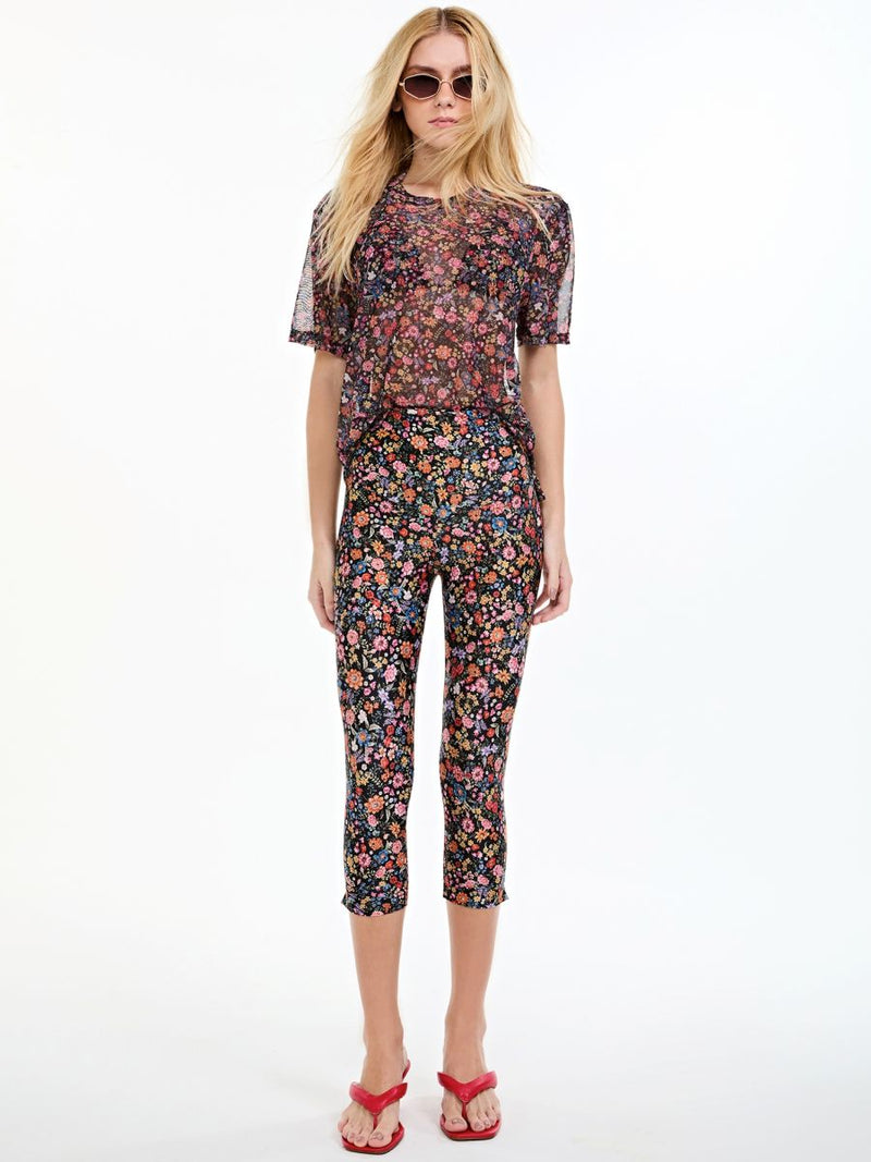 calça corsario floral color CL24 triya