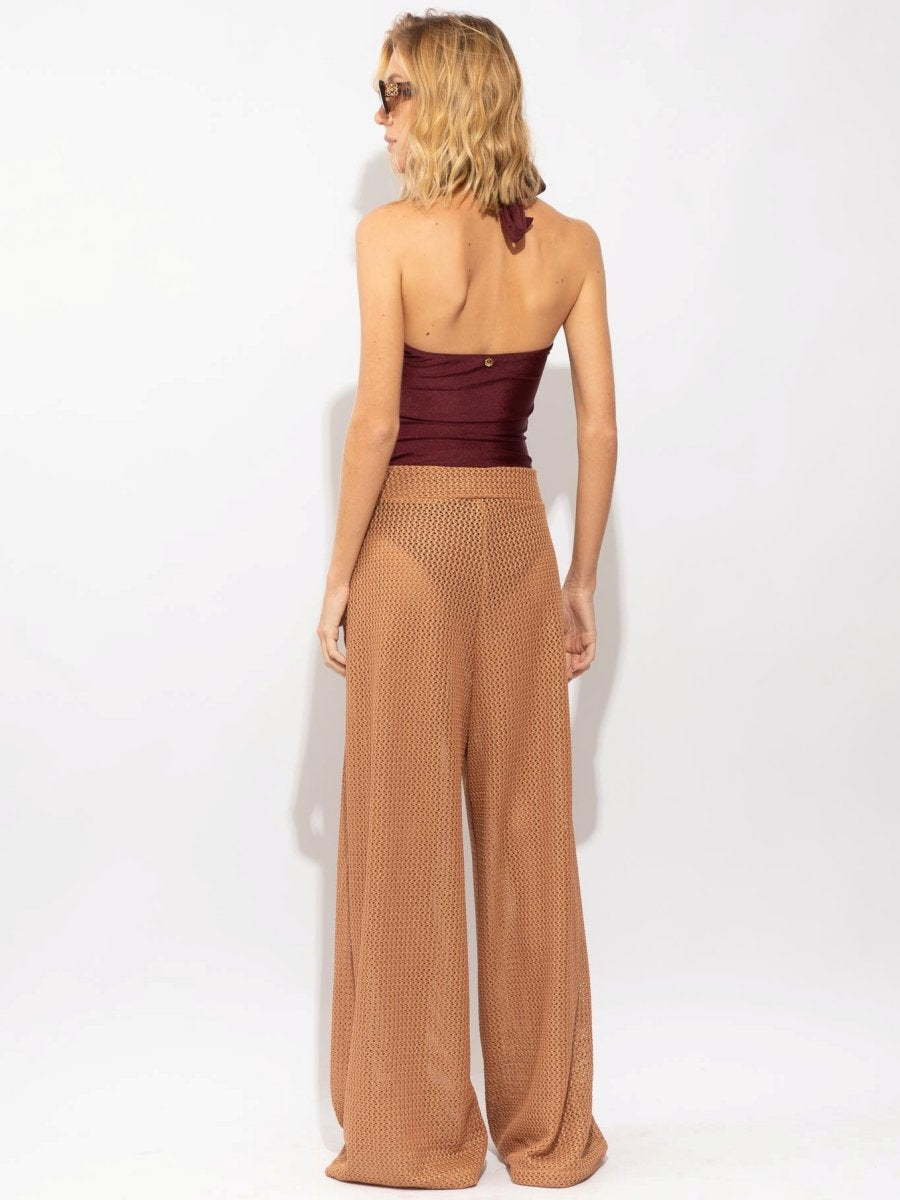 calça pantalona zizi trama gold R02 nidas