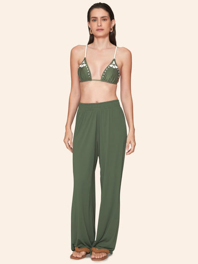 calça reta verde croco 8295413 lua luá
