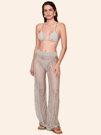 calça tricot sunkiss prata 8495413 lua luá