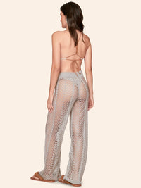 calça tricot sunkiss prata 8495413 lua luá