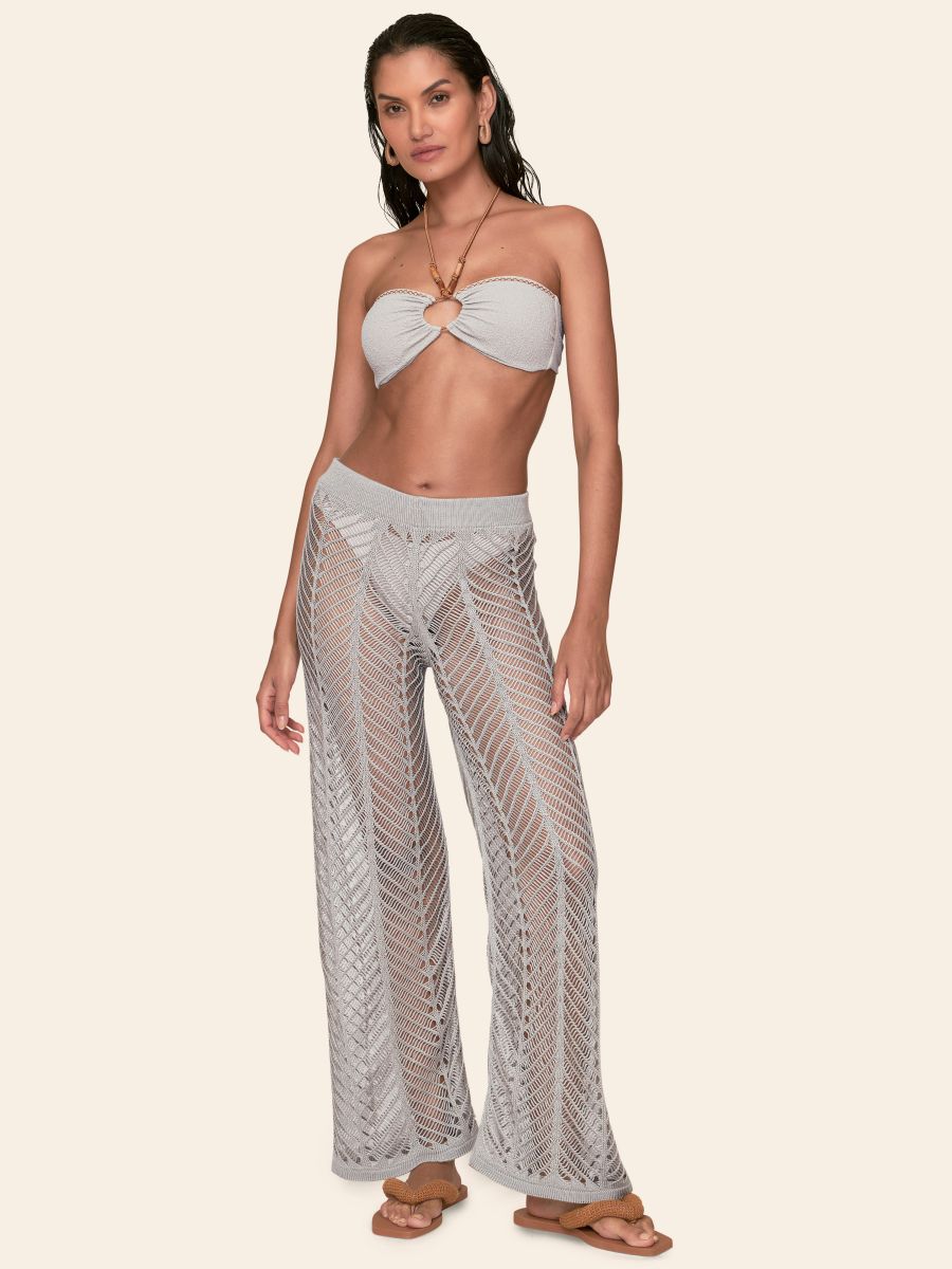 calça tricot sunkiss prata 8495413 lua luá