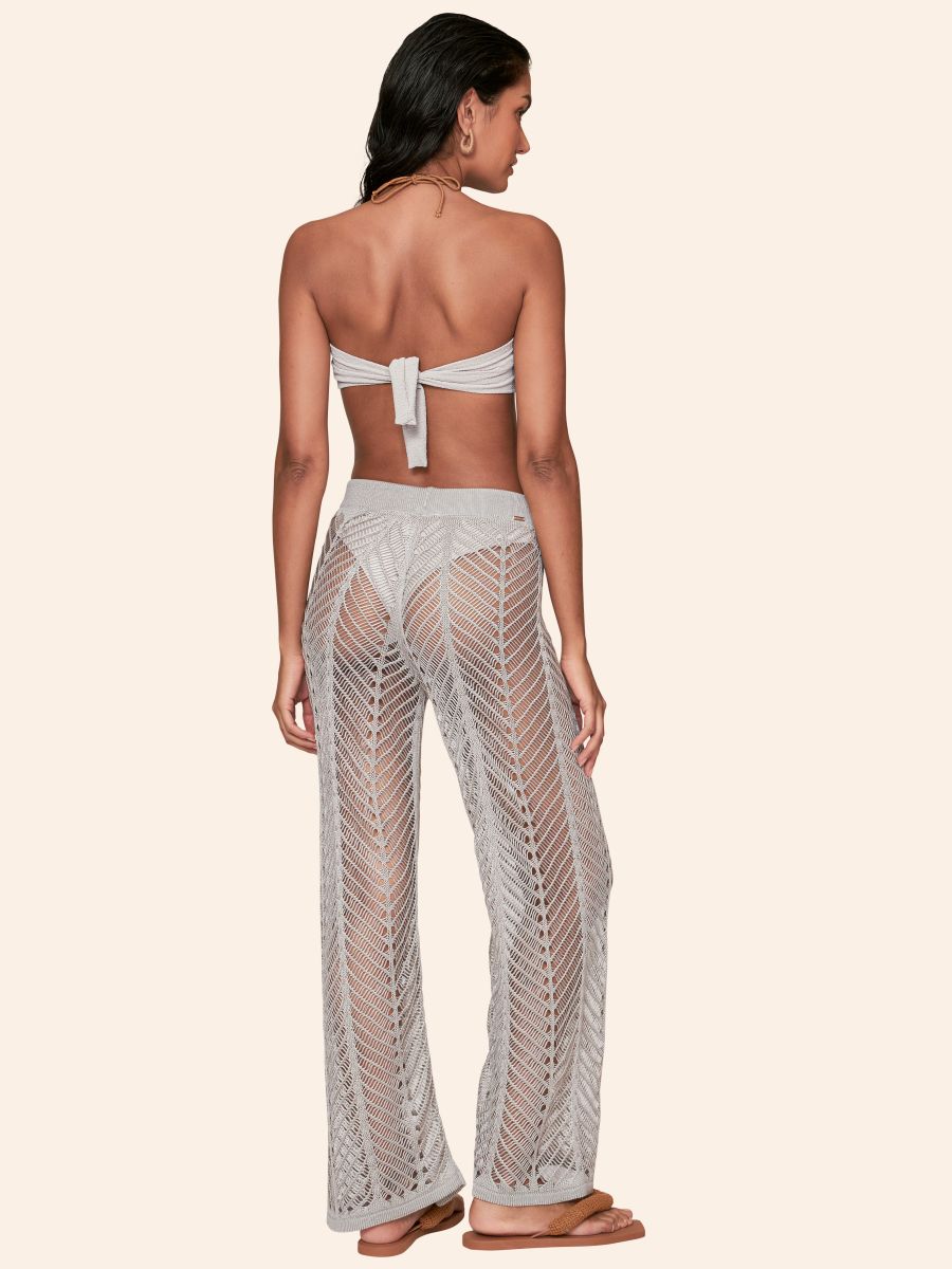 calça tricot sunkiss prata 8495413 lua luá