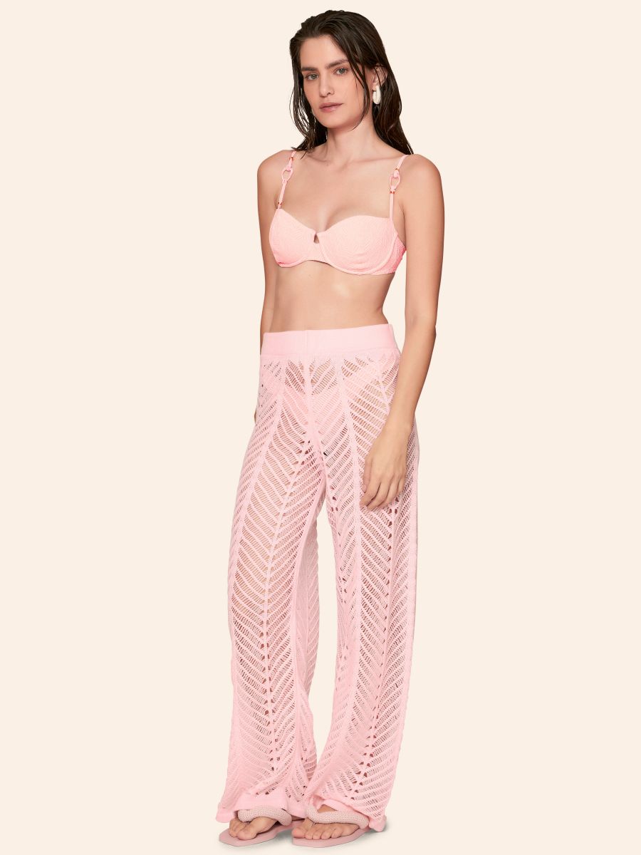 calça tricot sunkiss rosa 8495413 lua luá